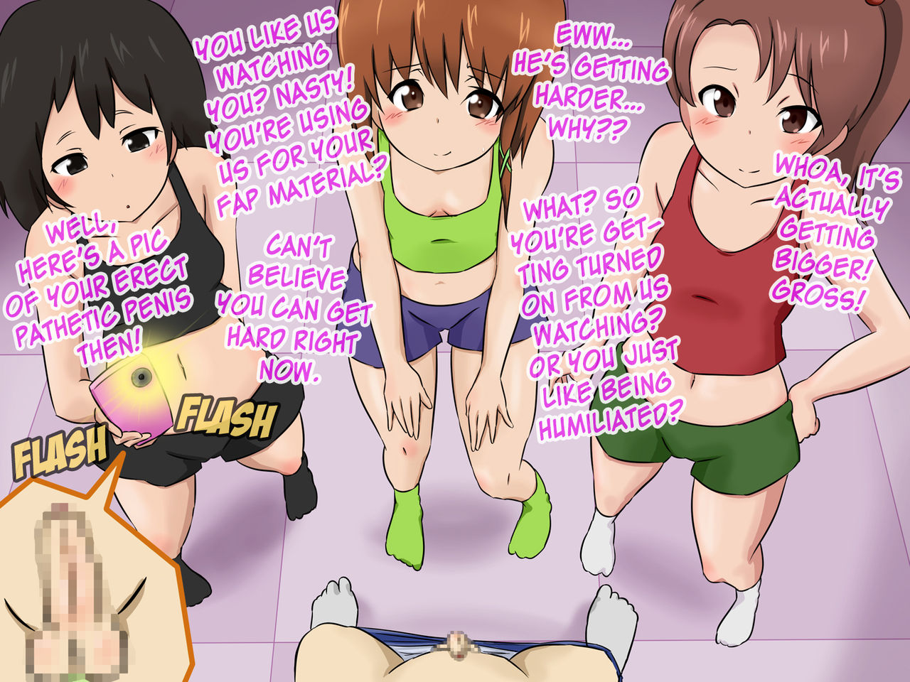 Jiyuu Kenkyuu de Ochinchin o Shiraberaremashita | We Decided to Examine a Penis for Our Independent Research page 6 full