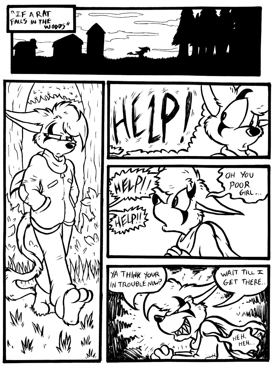 A Rat In The Woods page 1 full