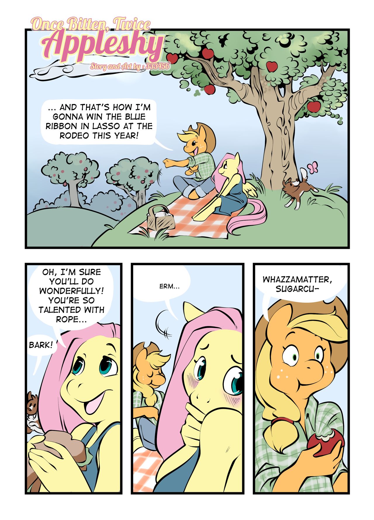 Once Bitten Twice Appleshy page 1 full