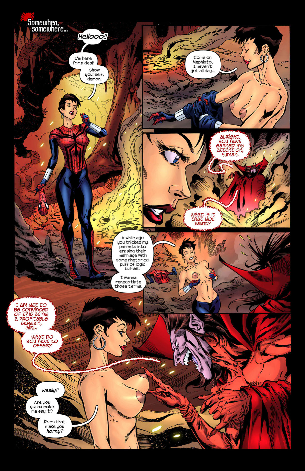 Spider-Girl  One more Day page 3 full