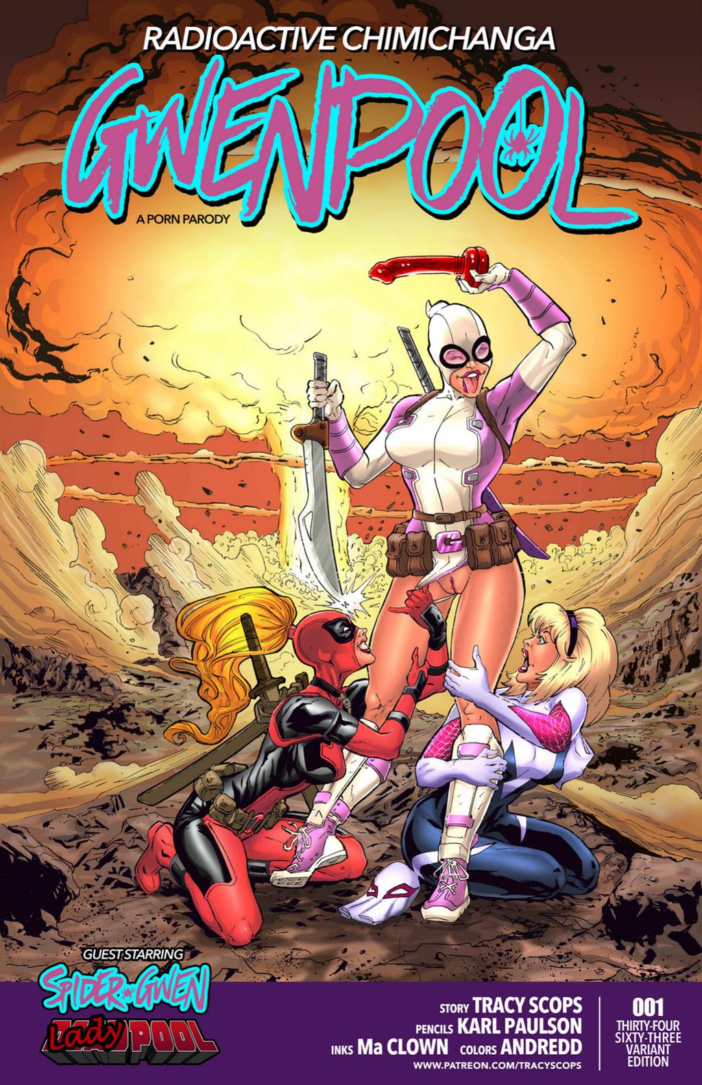 Gwenpool - Radioactive Chimichanga page 1 full