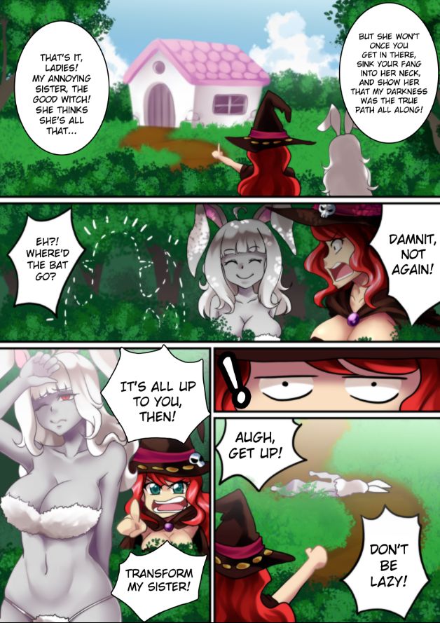 The Witch, The Bunny, and The Bat parts 1&2 page 7 full