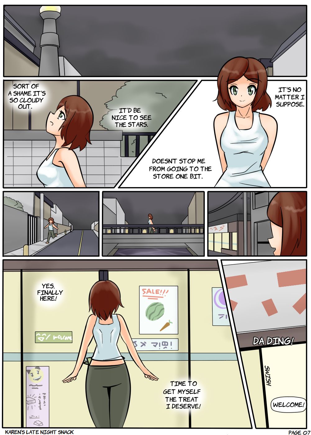 Karen's Late Night Snack page 8 full