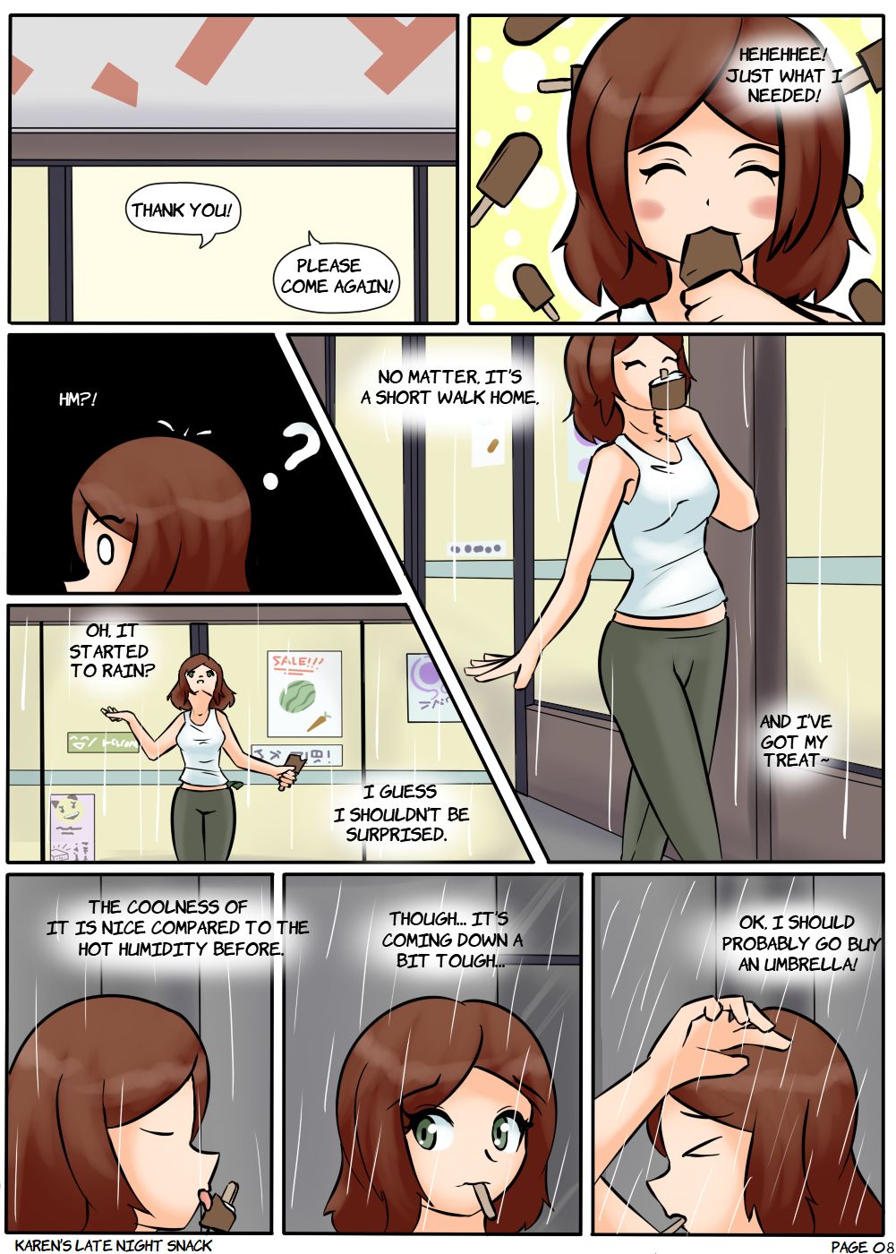 Karen's Late Night Snack page 9 full