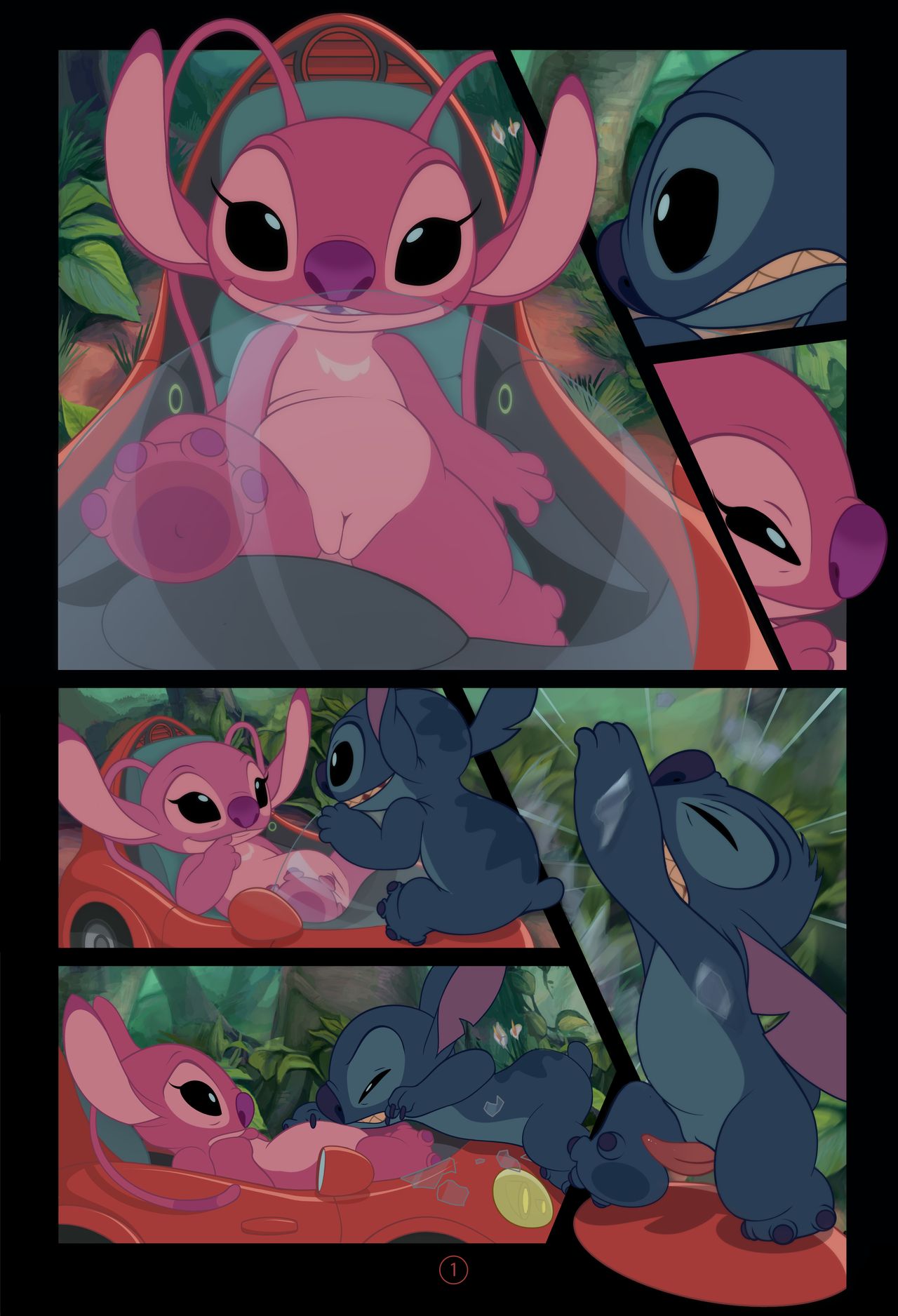 Angel & Stitch page 1 full