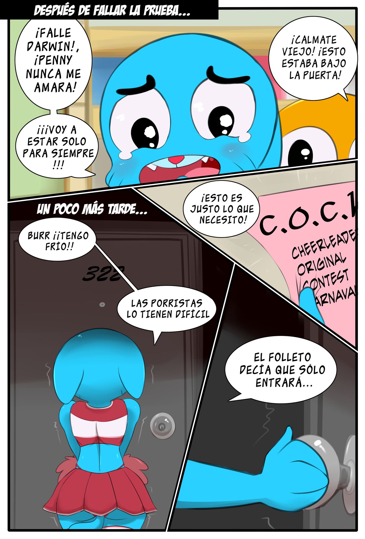 Please! Cheer Me! page 3 full