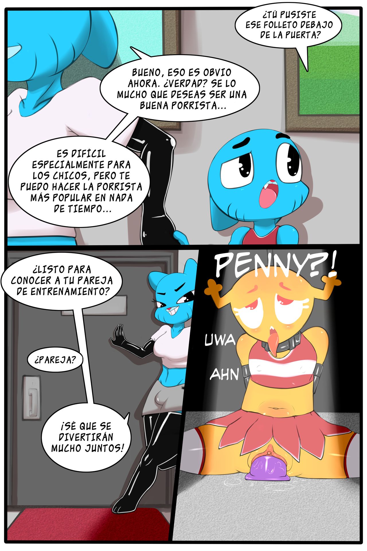 Please! Cheer Me! page 5 full