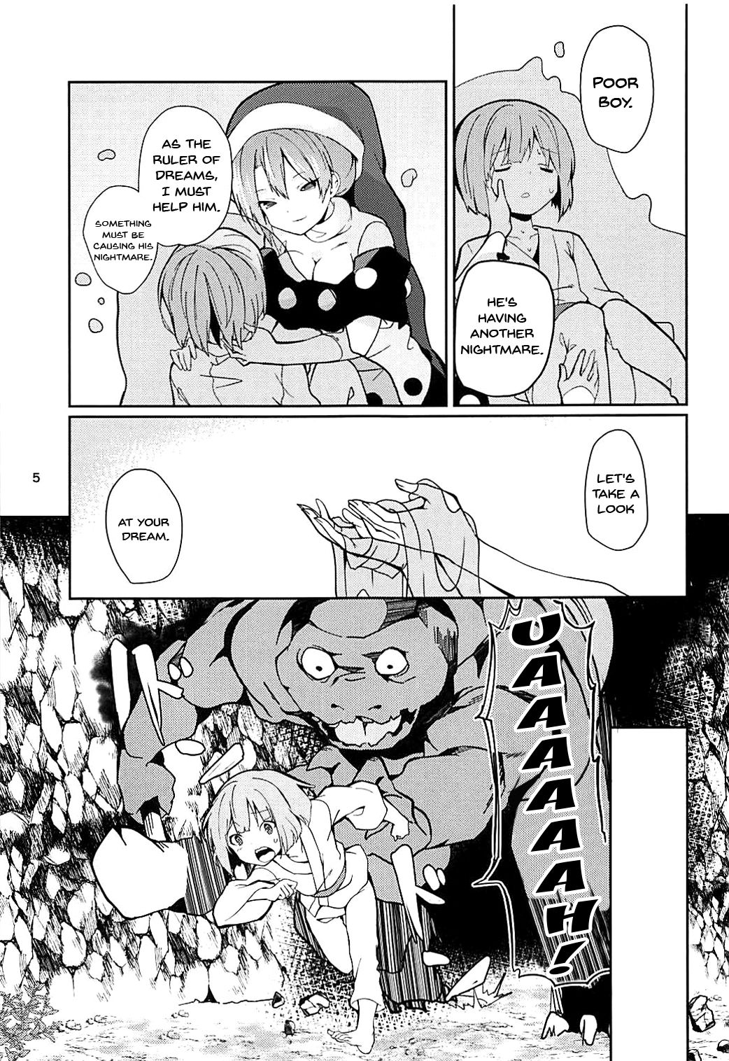 Doremy-san to Boku no Tousou Yume | Doramy-san And My Escape Dream page 4 full