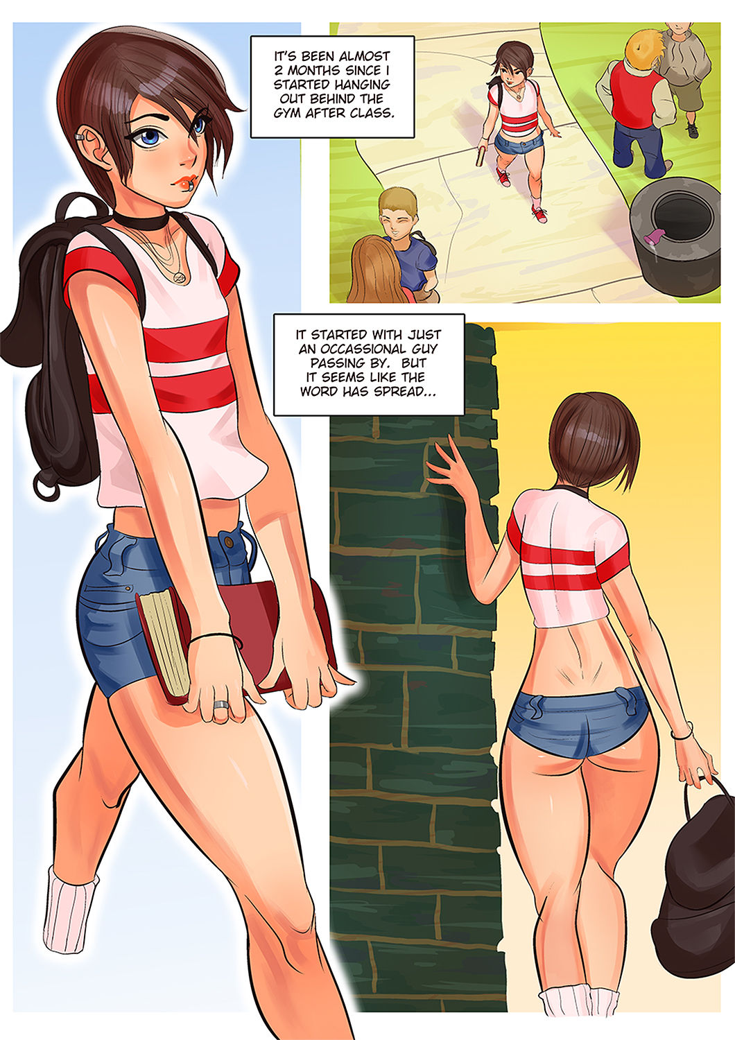 Femboy Comic page 1 full