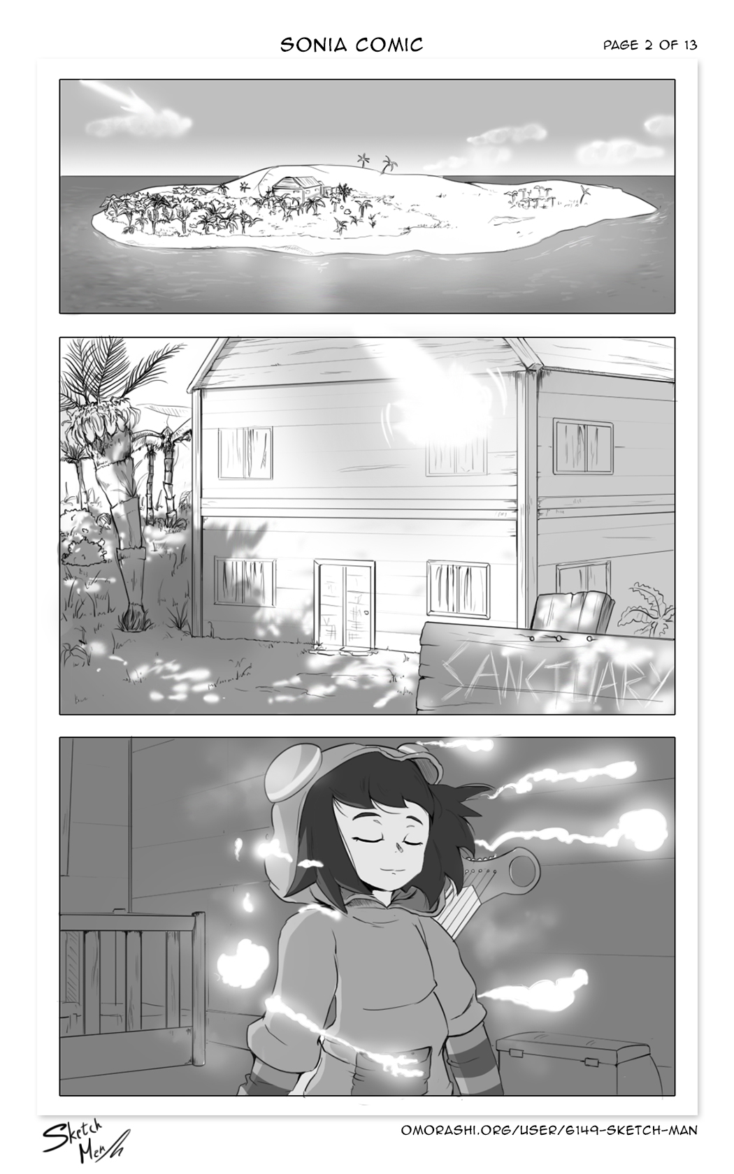 Sonia Comic page 2 full