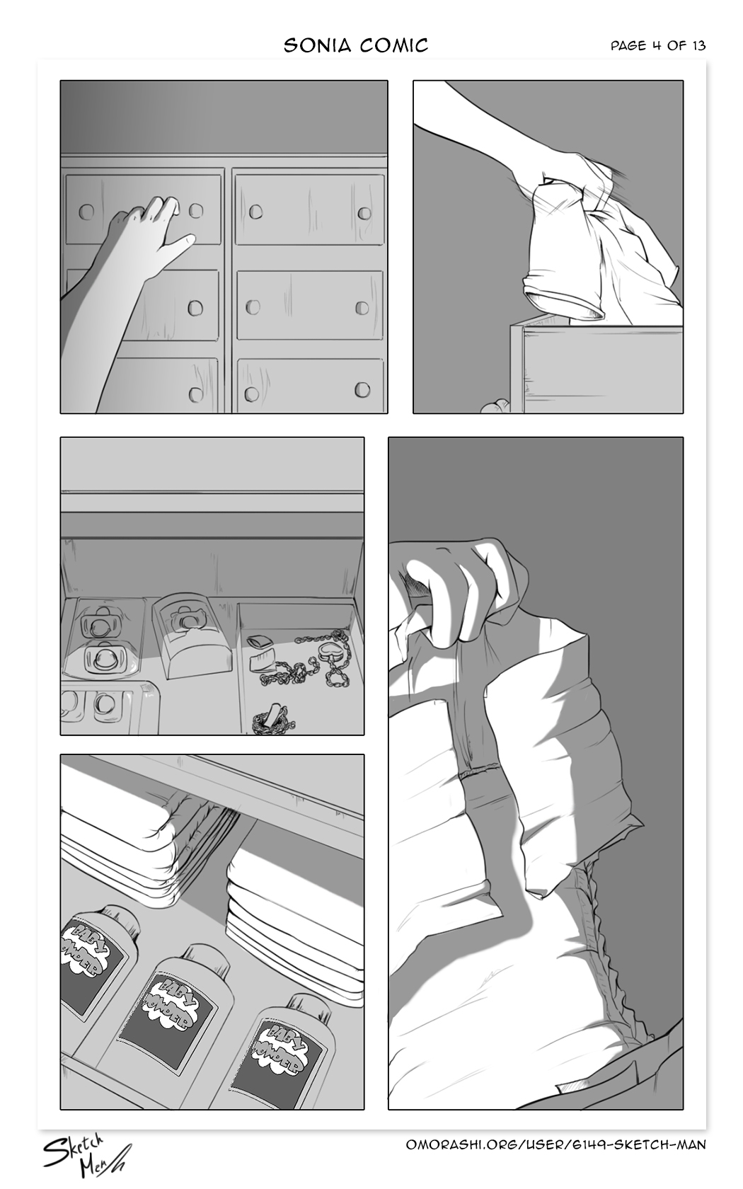 Sonia Comic page 4 full