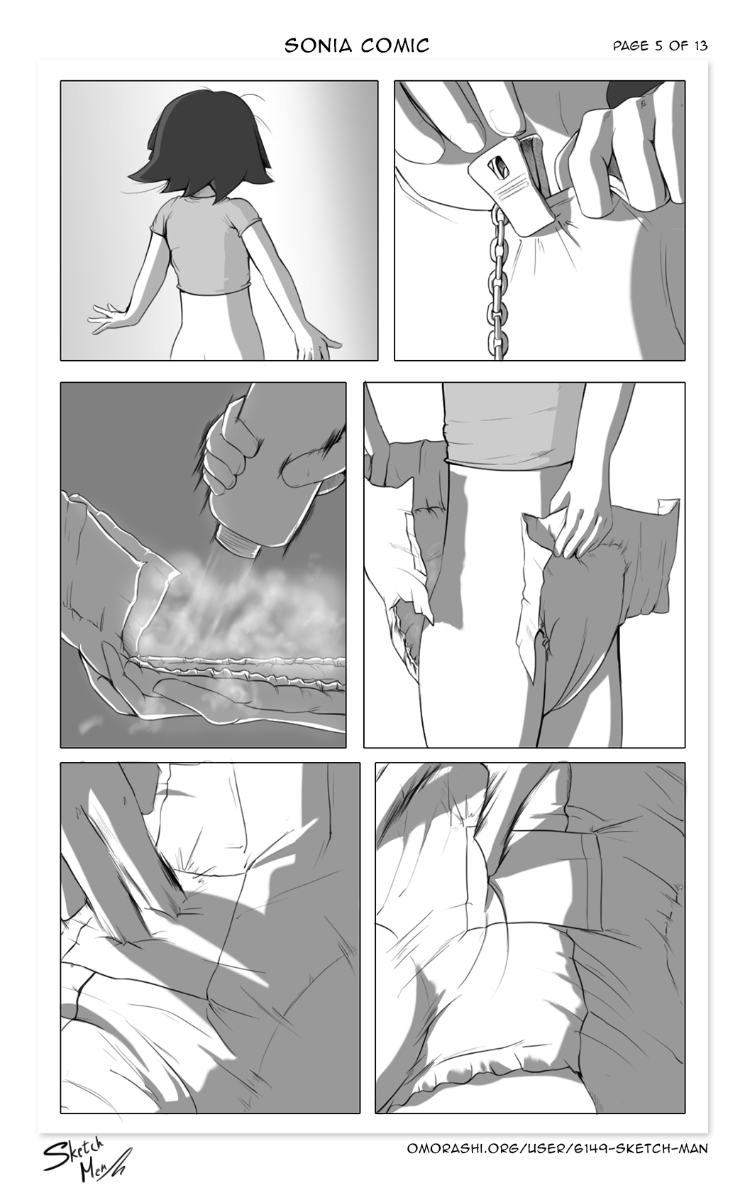 Sonia Comic page 5 full
