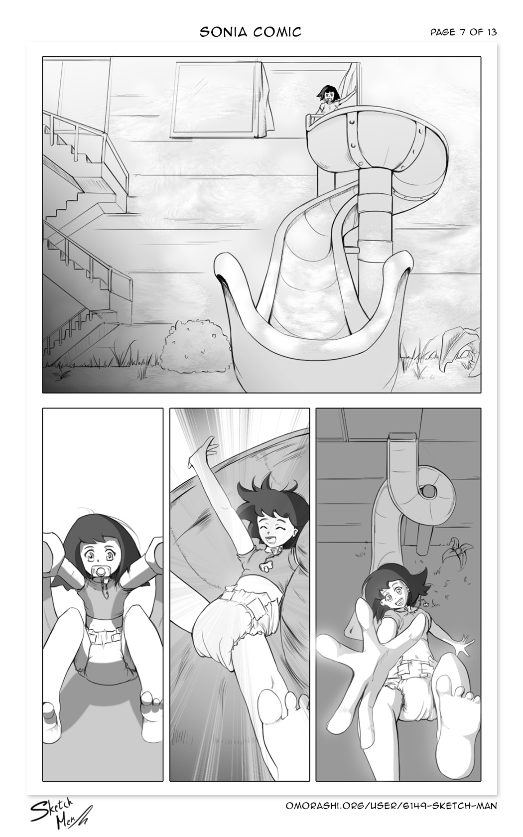 Sonia Comic page 7 full