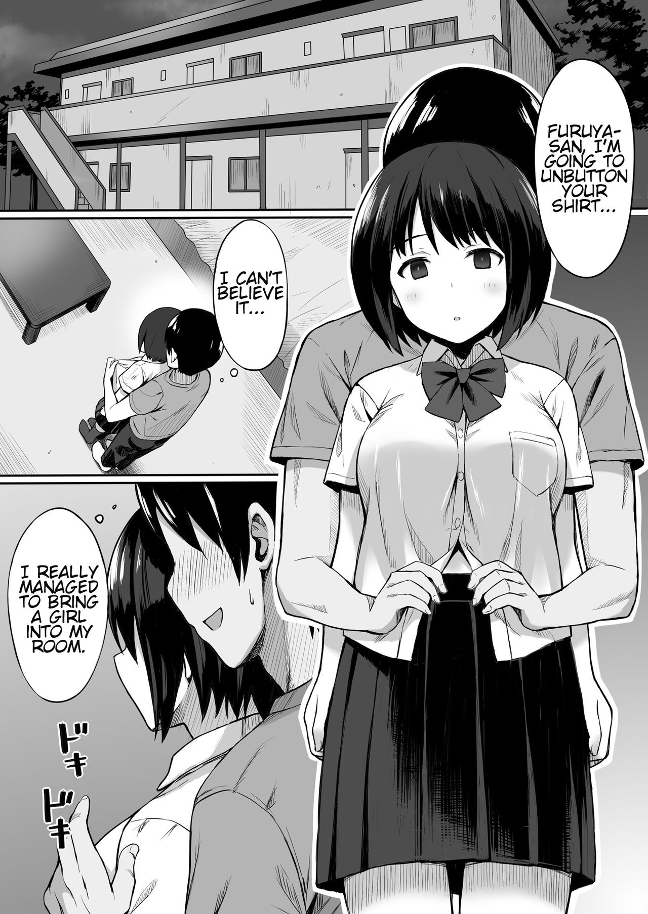 Fukujuu no Noroi de Classmate o Onaho-ka Suru Hanashi | The Story of Turning Your Classmate into an Onahole through a Curse of Obedience page 2 full