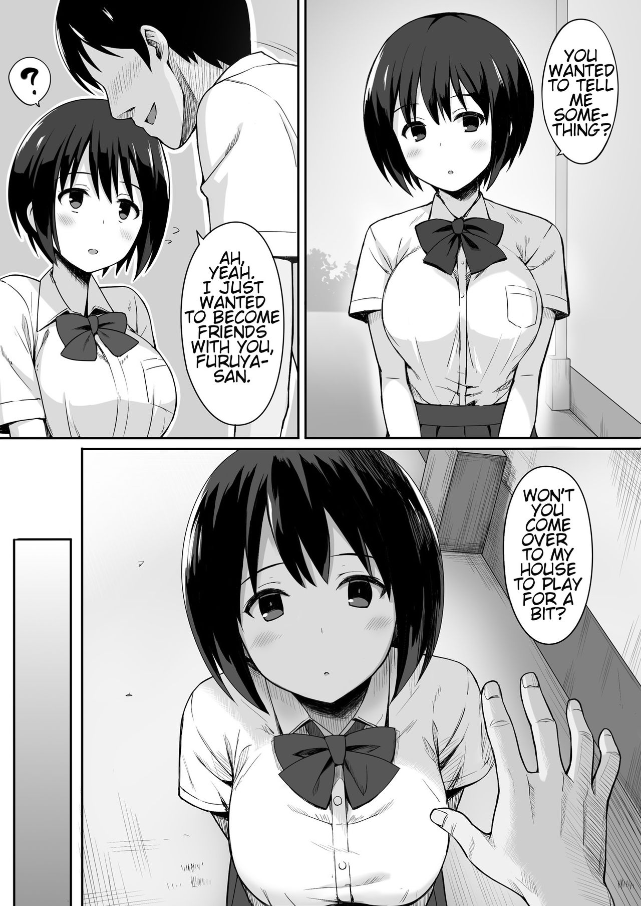 Fukujuu no Noroi de Classmate o Onaho-ka Suru Hanashi | The Story of Turning Your Classmate into an Onahole through a Curse of Obedience page 5 full