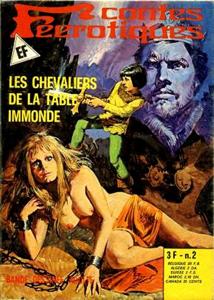 Elvifrance - Contes feerotiques - 002 - Les chevaliers de la table immonde page 1 full