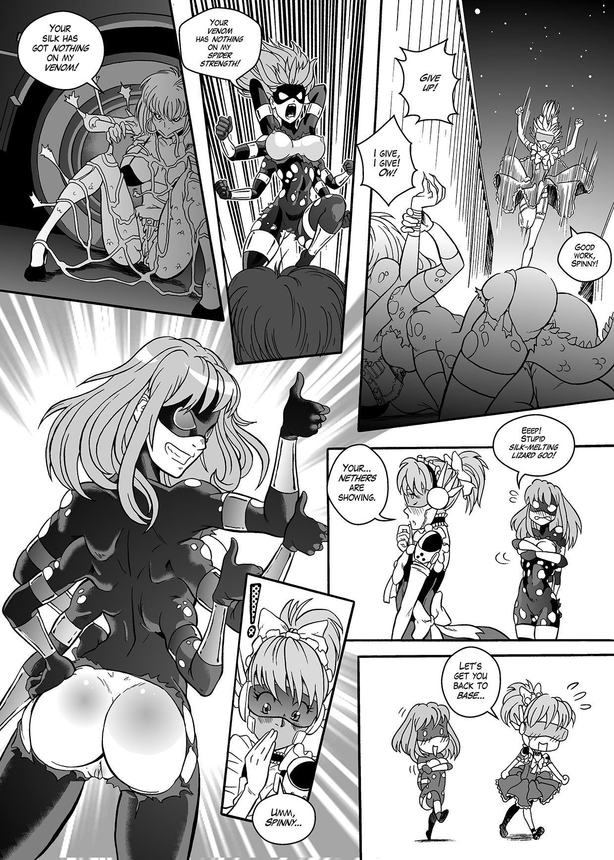 Spinnerette NSFW #2 page 7 full