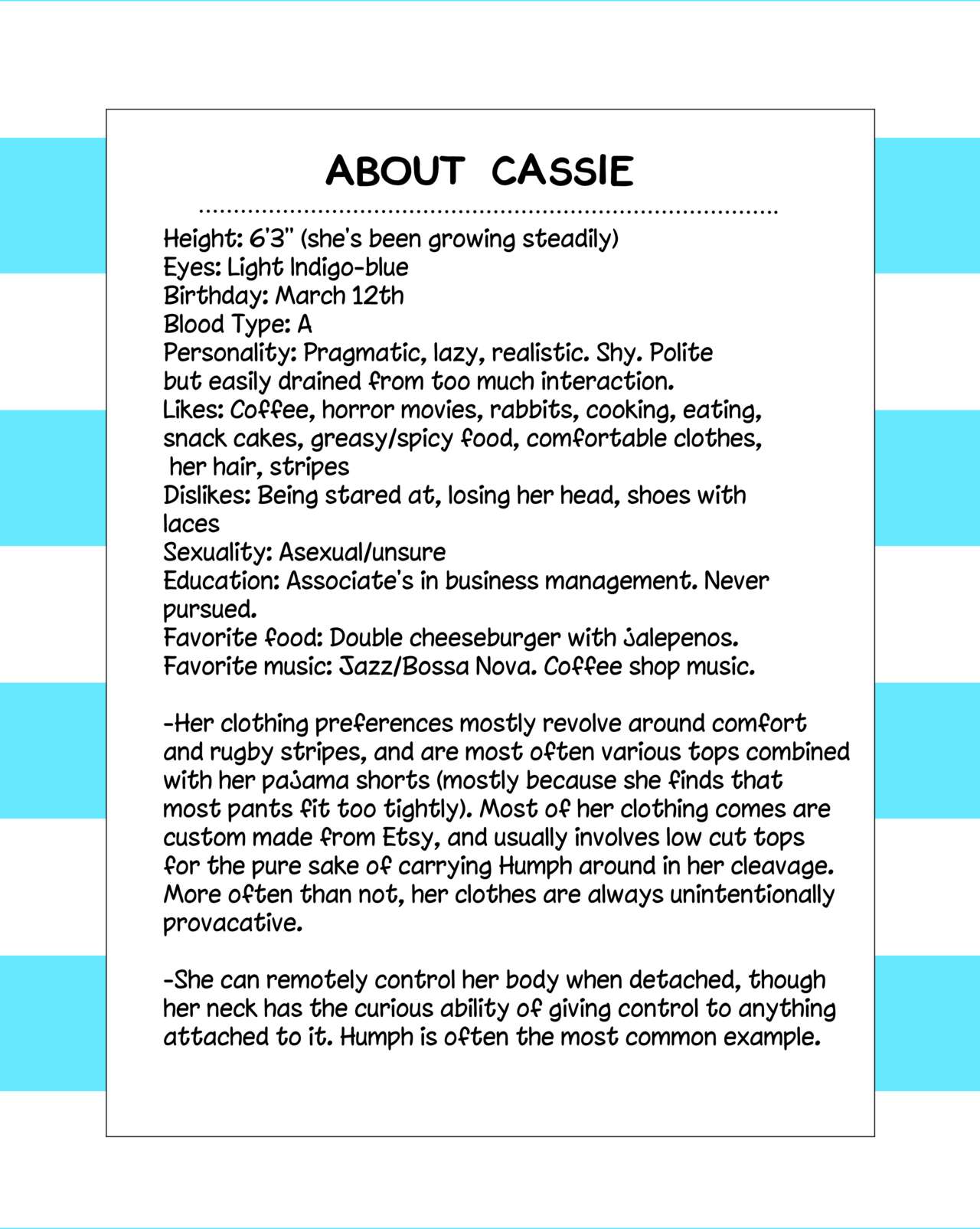 Every Cassie Ever page 4 full