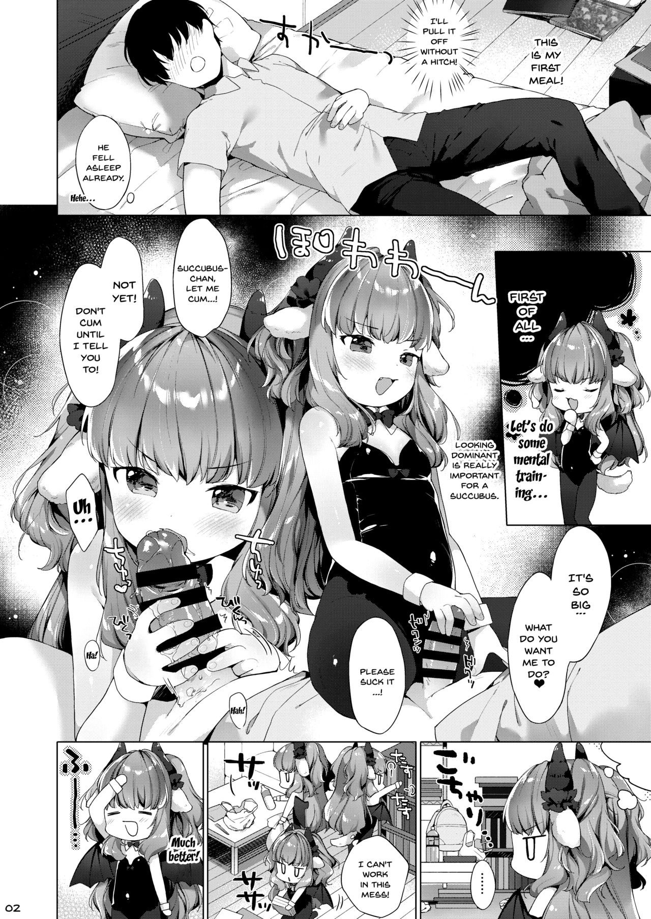 Succubus-chan Chorosugiru! | Succubus-chan Is Too Easy! page 3 full