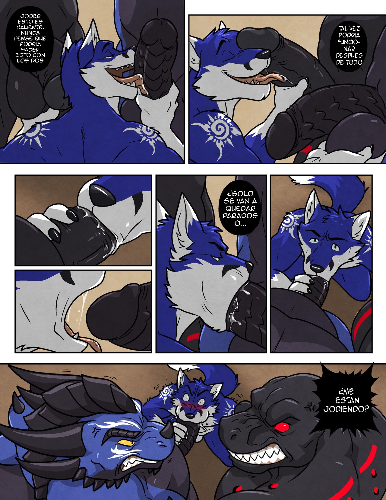 Blue and black 3 español page 3 full