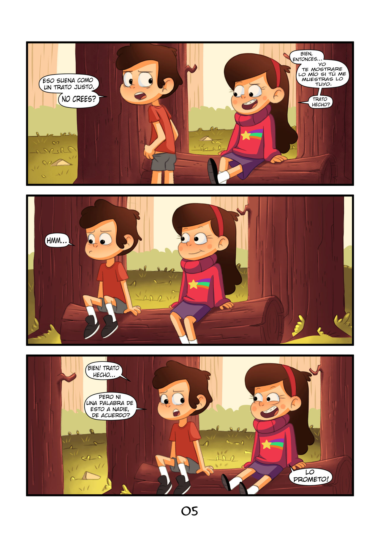 Gravity Falls - Secretos en el Bosque page 6 full