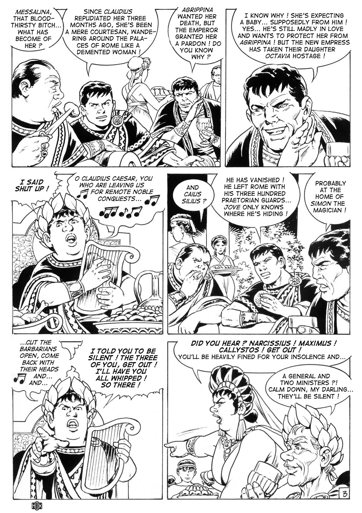 Messalina #5 - The Palace Of Tortures page 6 full
