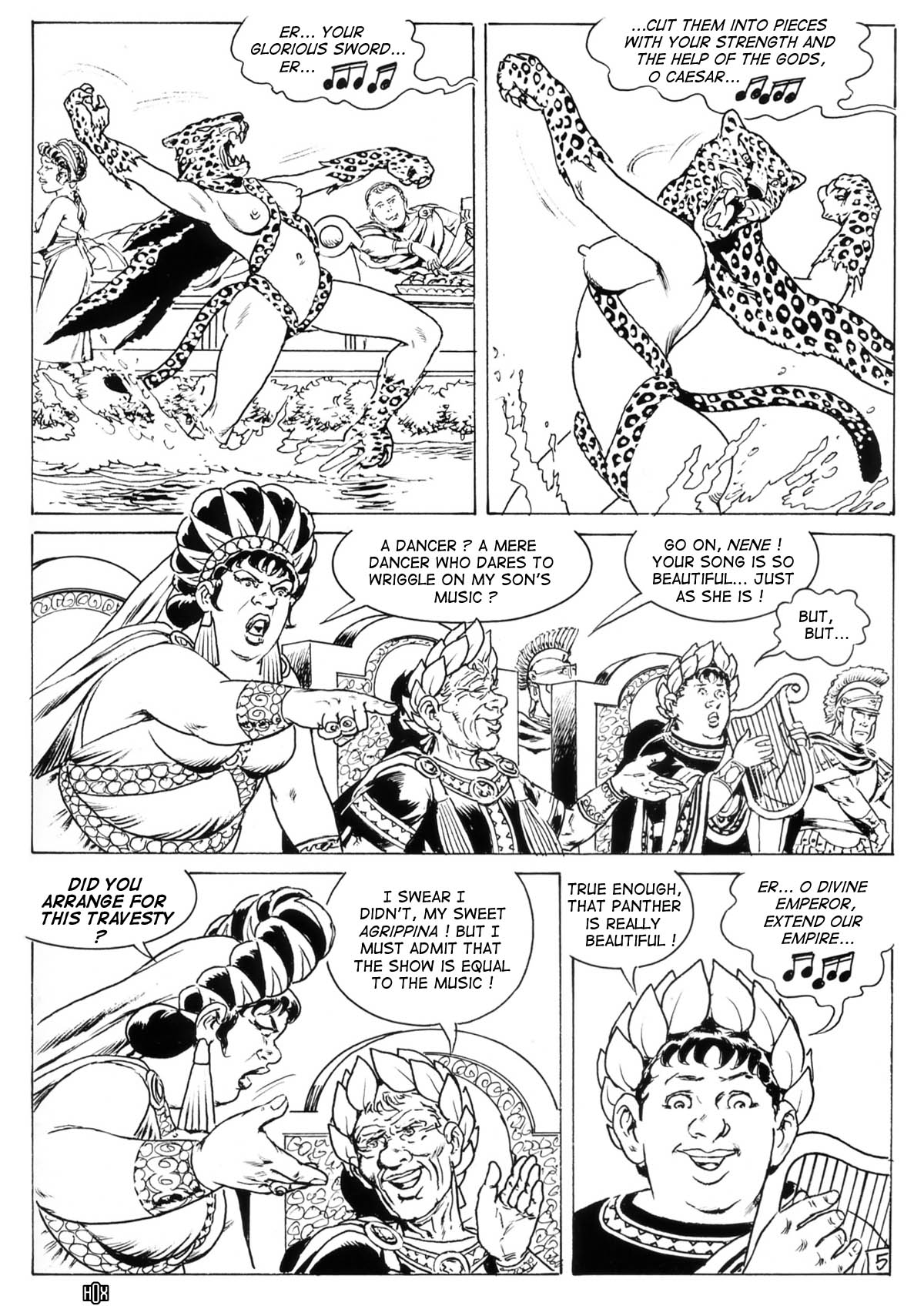Messalina #5 - The Palace Of Tortures page 8 full