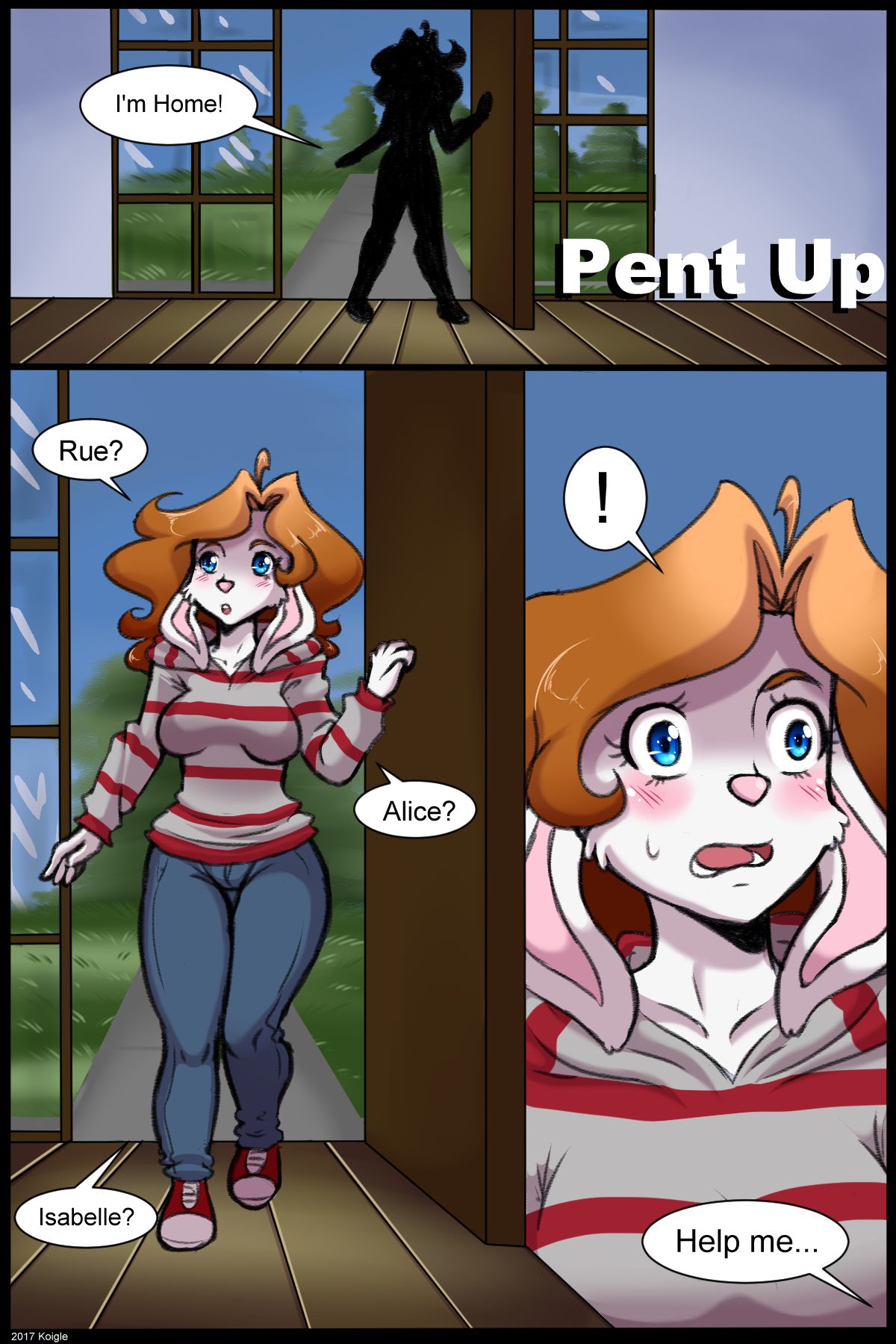 Pent Up page 1 full