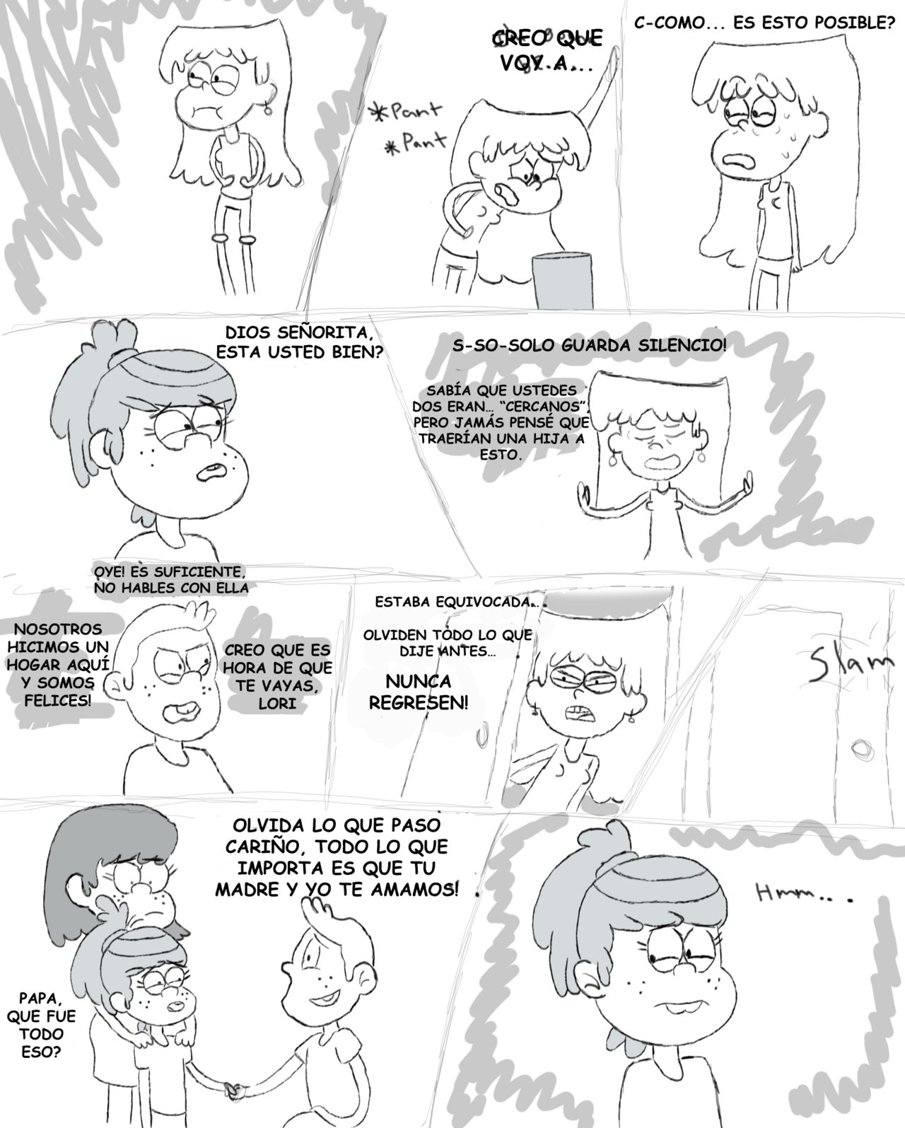 The Lacy Comic page 2 full