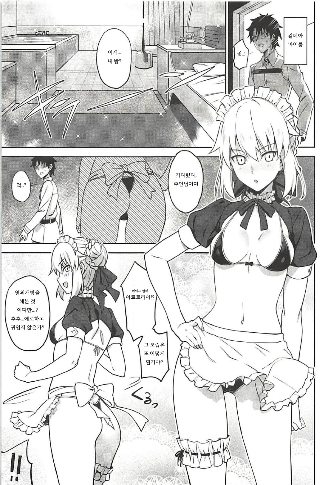 Chaldea Soap SSS-kyuu Gohoushi Maid | 칼데아 소프 SSS급 봉사 메이드 page 3 full
