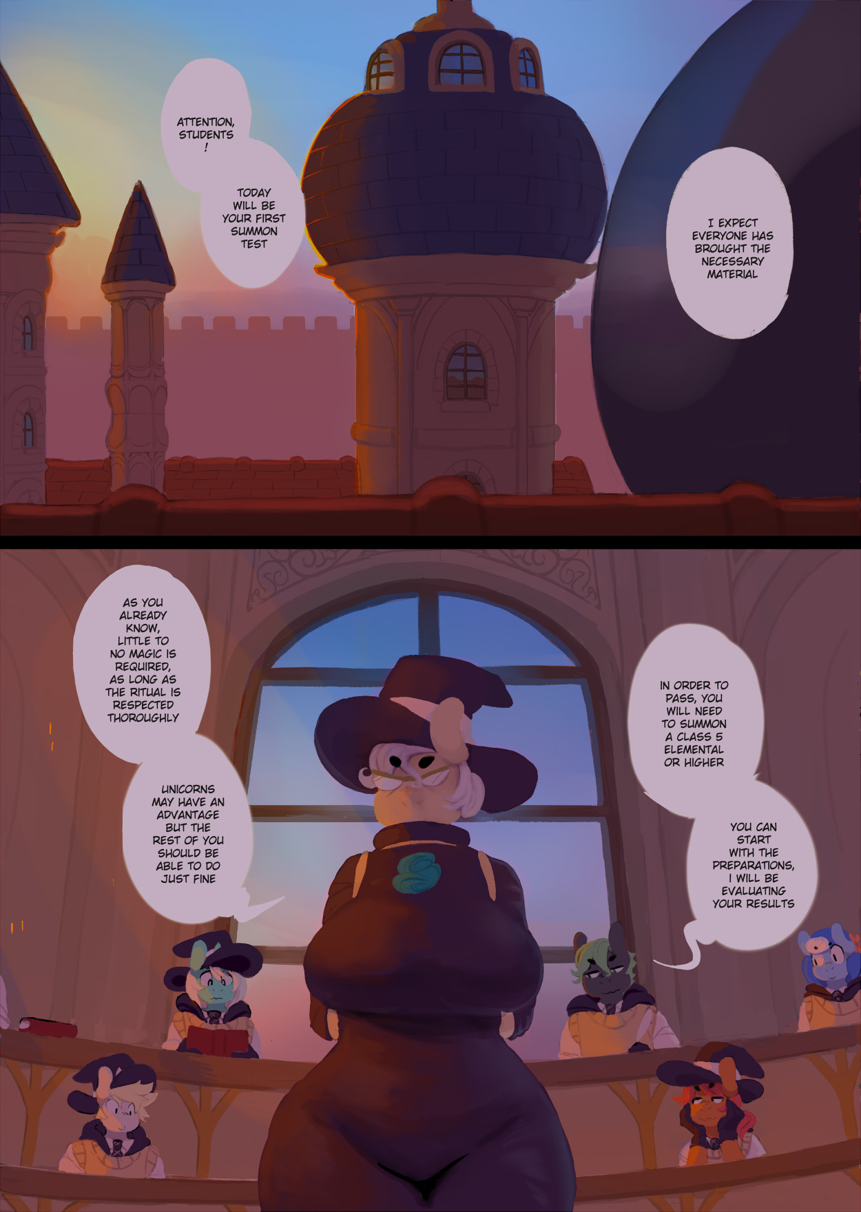 Pony Academy, Chapter 6: Candy Core page 1 full