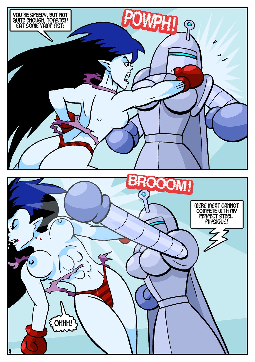 - Adventure Time - Bubblegum's Boxer Bot page 5 full