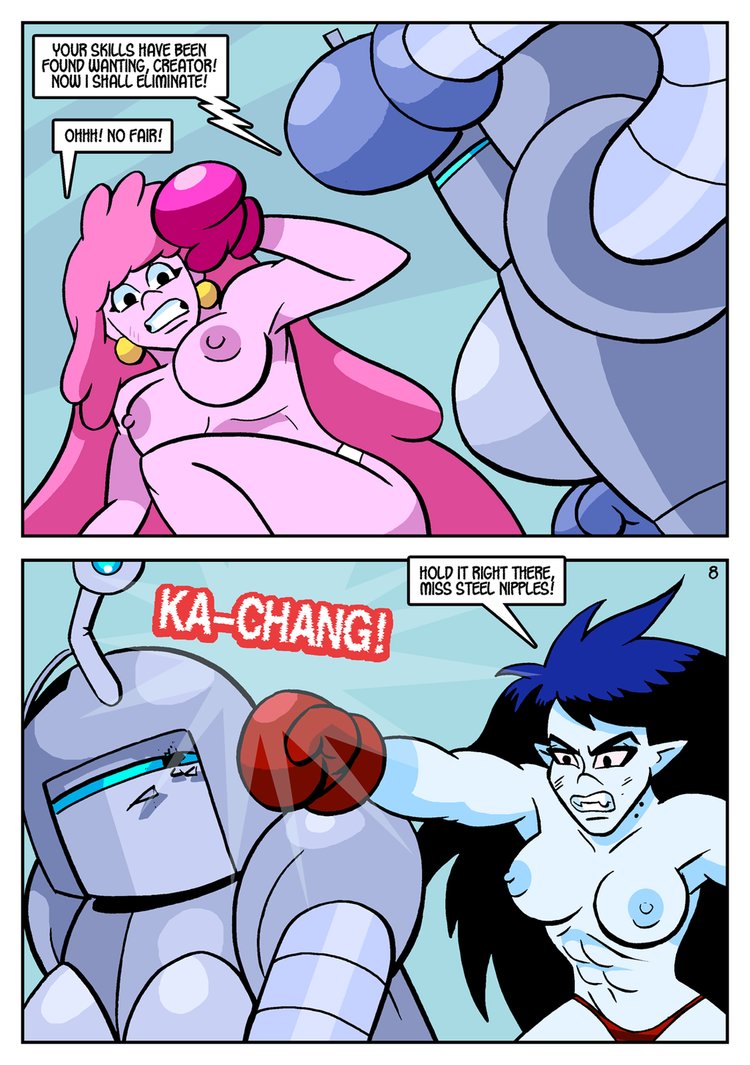 - Adventure Time - Bubblegum's Boxer Bot page 9 full