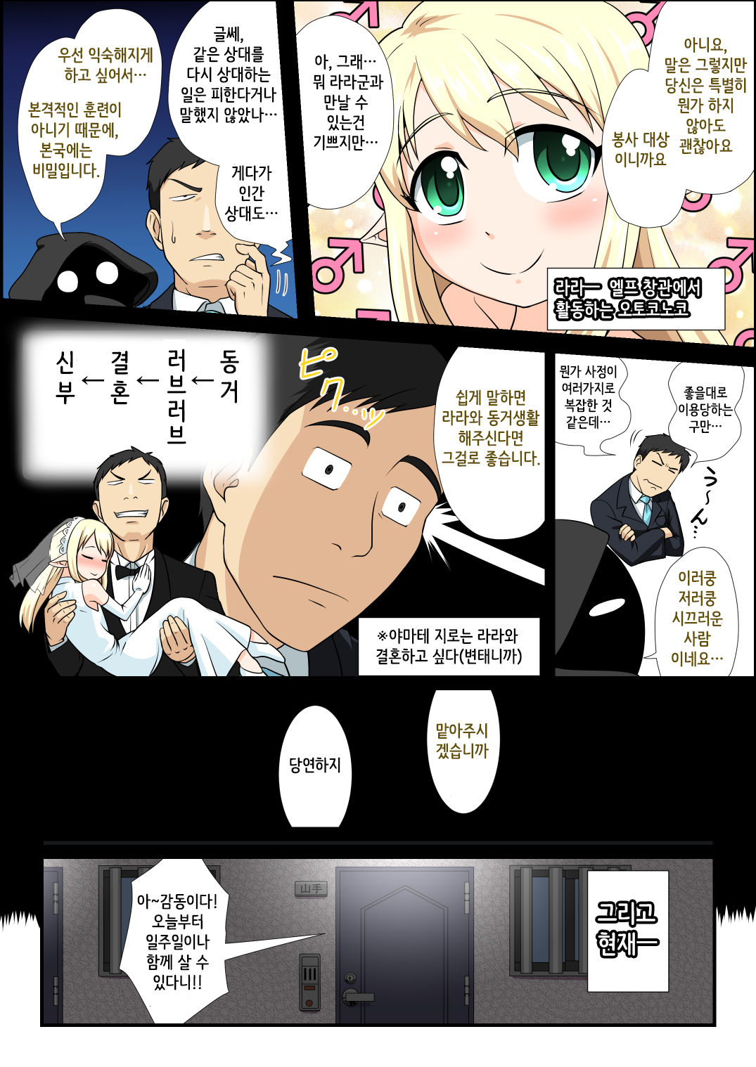 Moshimo Otokonoko Elf ga Wagaya ni Kitara | 만약에 오토코노코 엘프가 우리집에 온다면 page 5 full