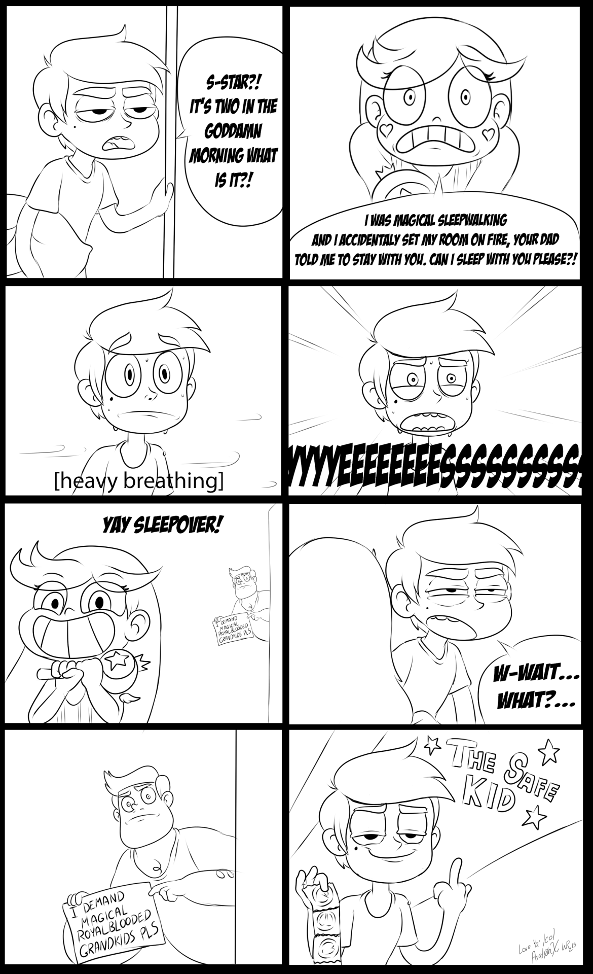 Star vs. the Forces of Evil - Short Comics page 1 full