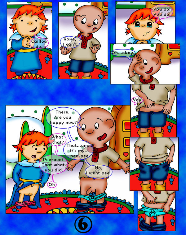 Caillou Discovers, Part 1 page 7 full