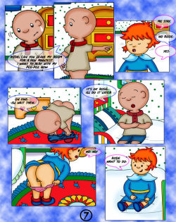 Caillou Cartoon Porn - Caillou Discovers, Part 1 - IMHentai