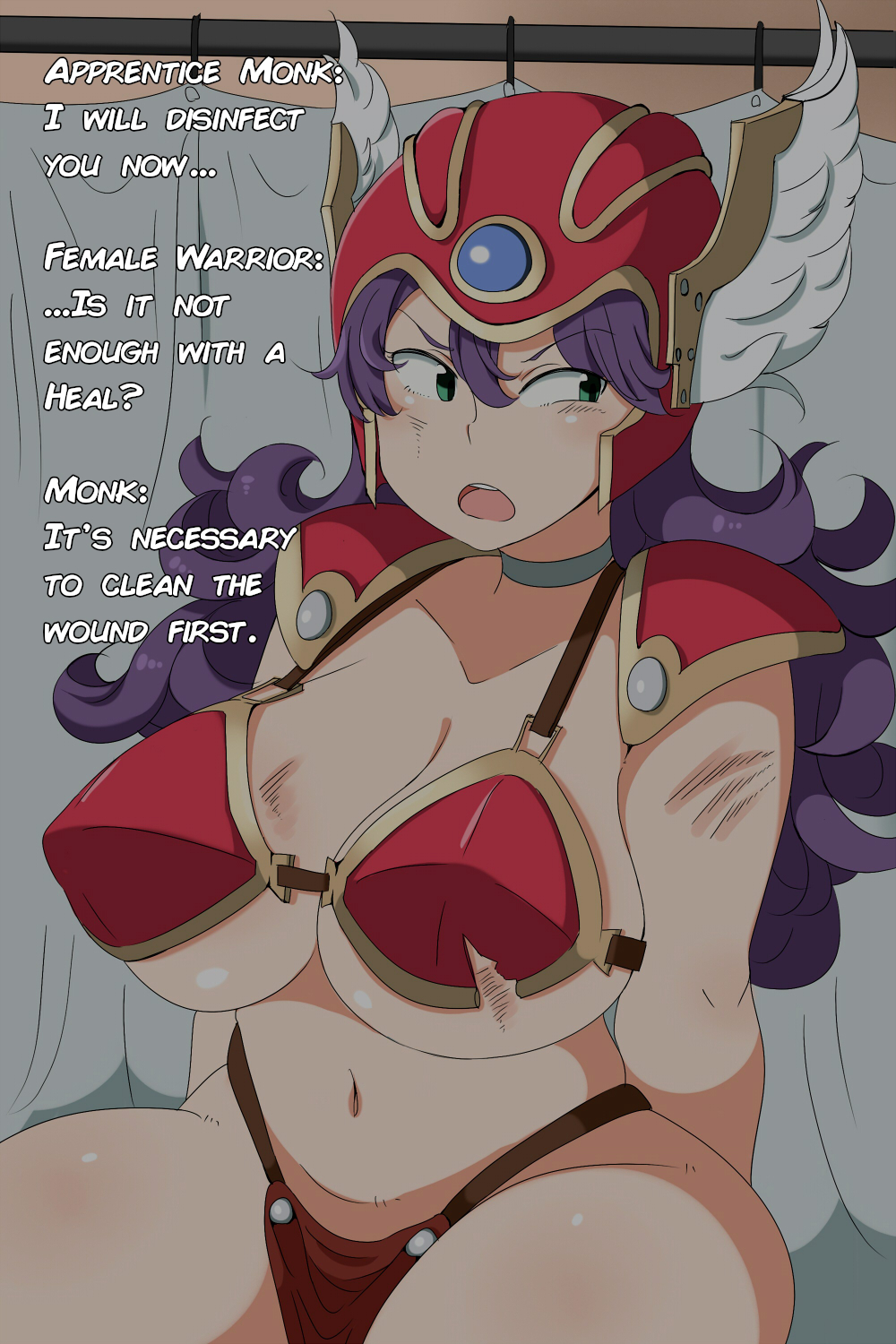 Onna Senshi, Chiryou | Female Warrior, Medical Treatment page 3 full