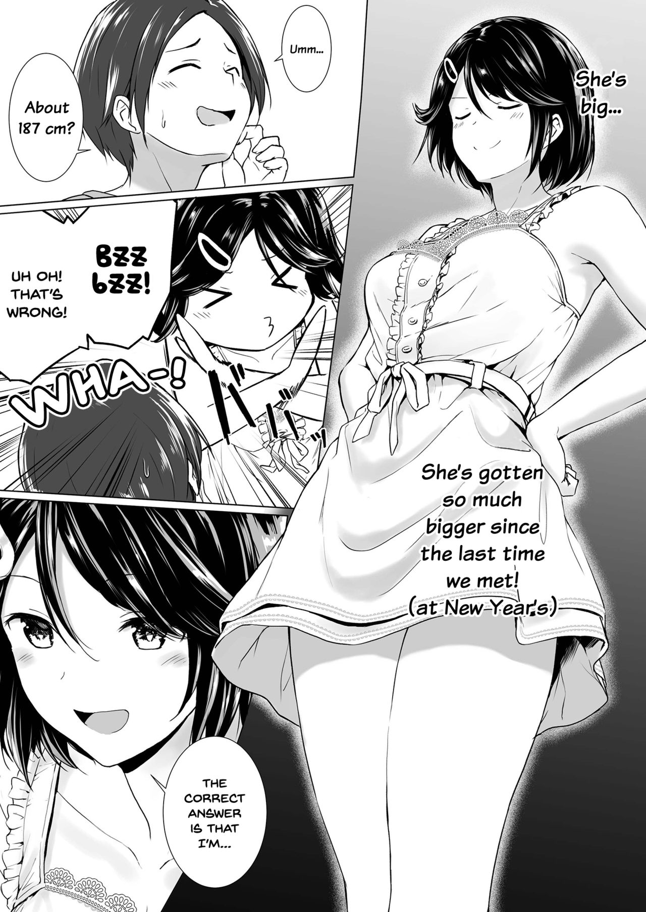 Choushin Itoko to Ecchii Koto Shiyo | I Want to Do Sexy Things with My Tall Younger Cousin page 7 full