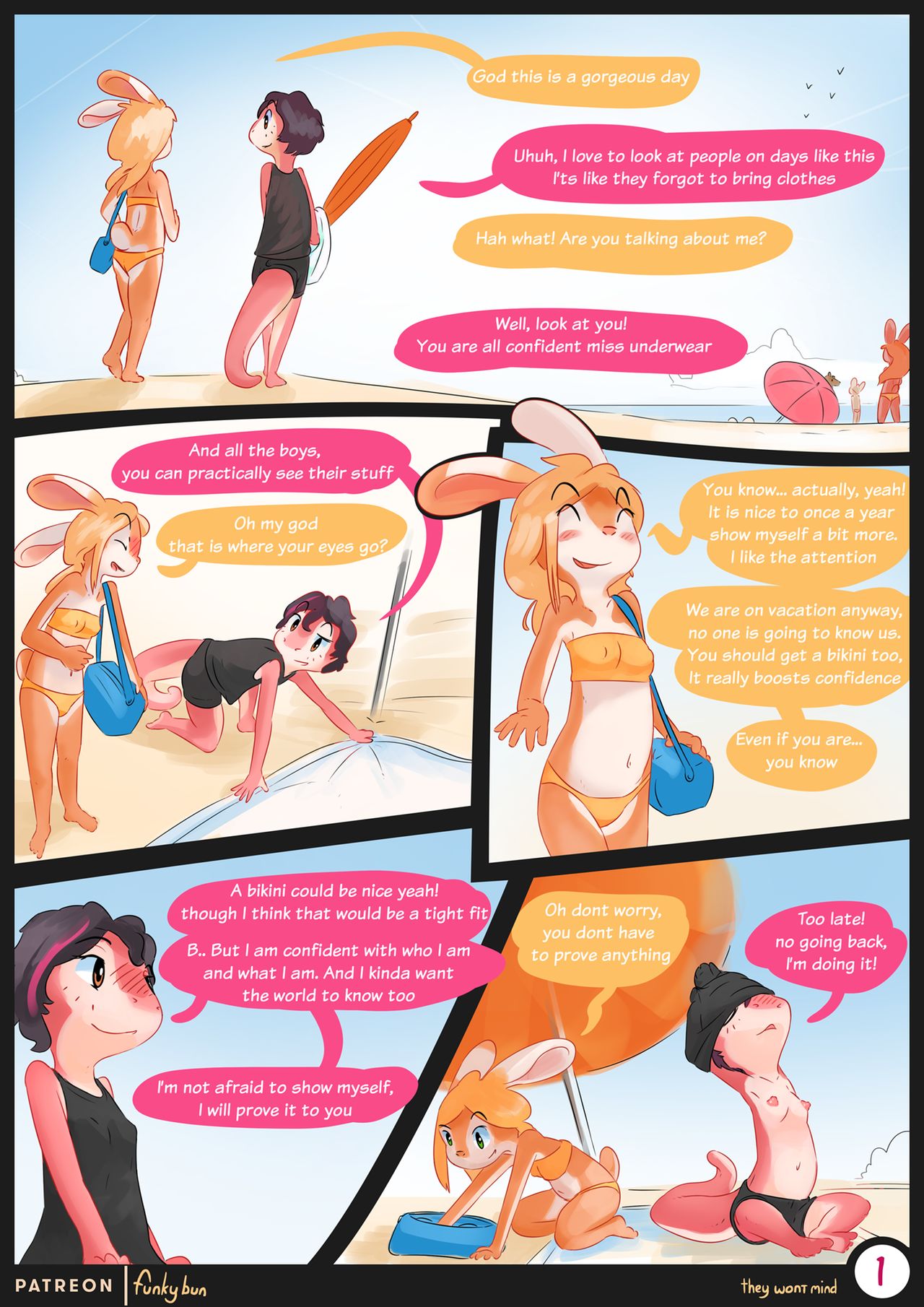 They wont mind page 1 full