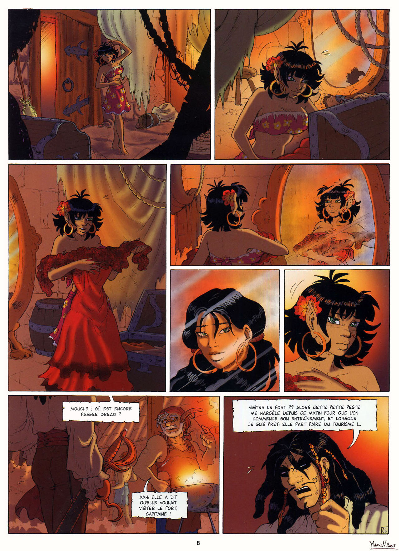Dread Mac Farlane #2: Le crocodile du temps page 10 full