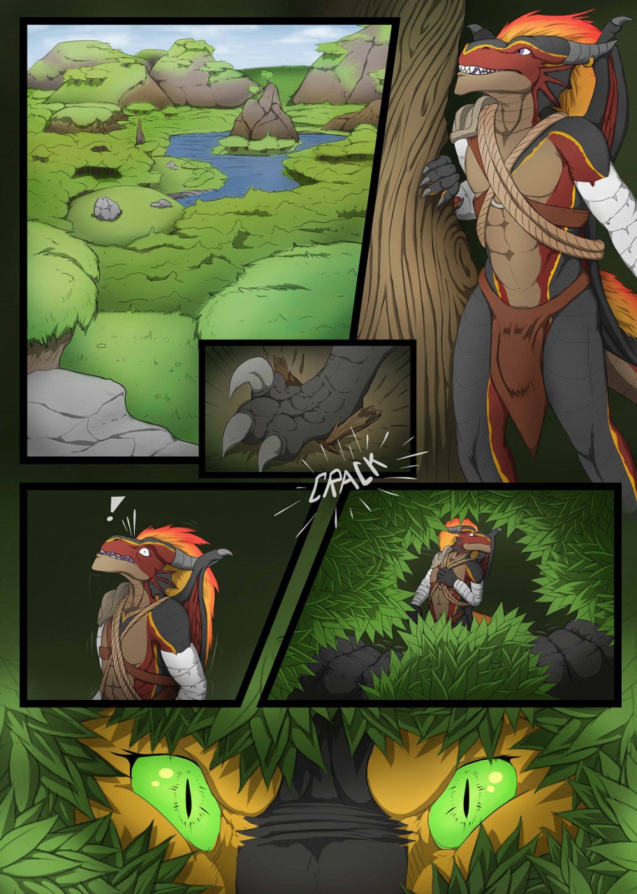 Trapped in the Woods page 1 full
