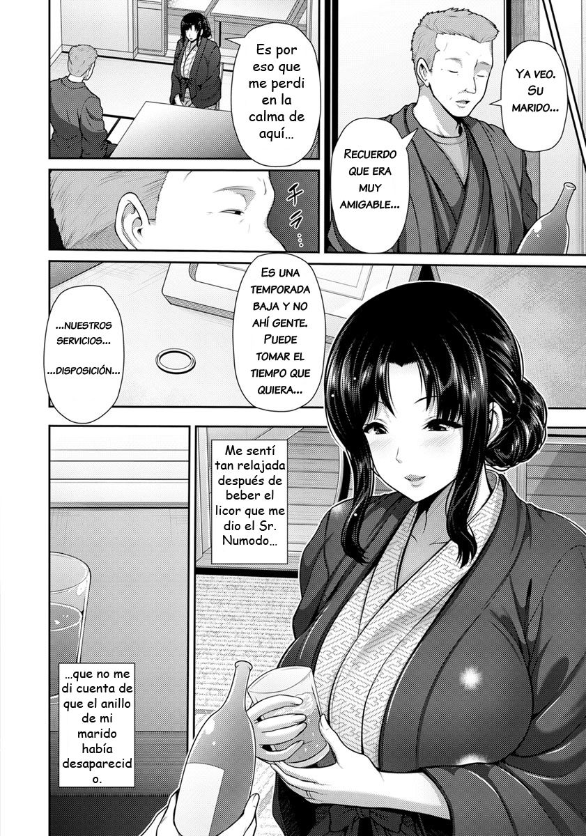Nureru Miboujin Yukemuri no Naka de... | En la viuda húmeda Yukimuri ... page 2 full