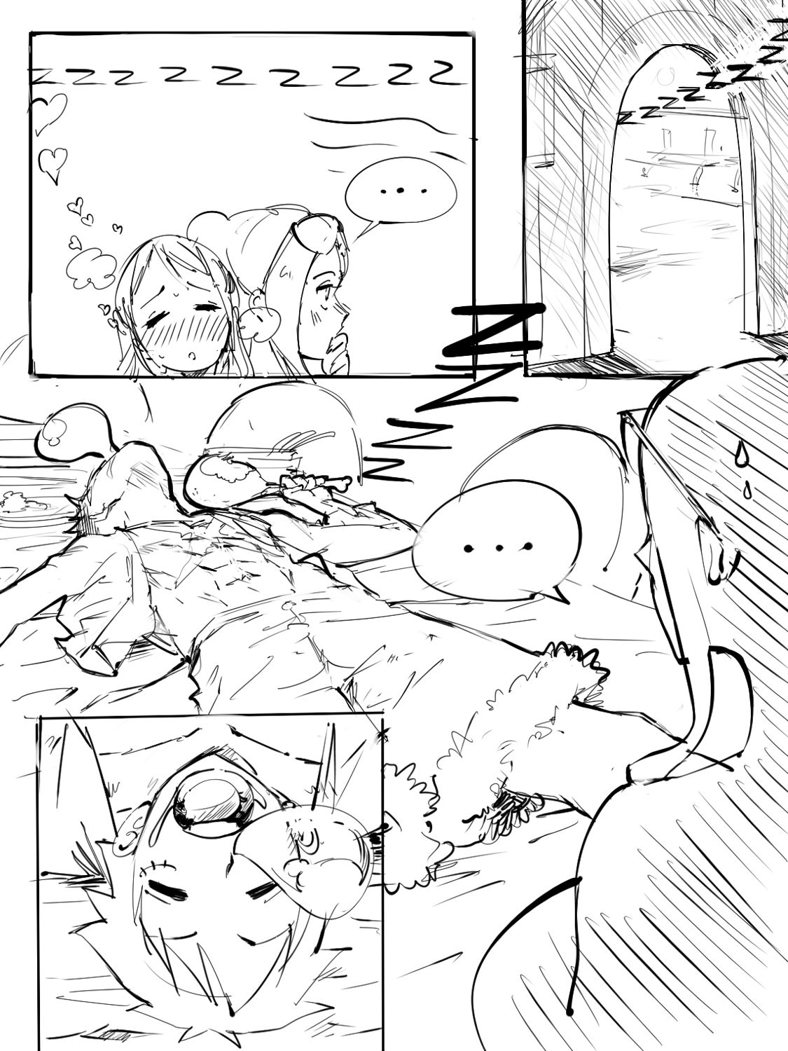 Nami n Robin doodle page 6 full