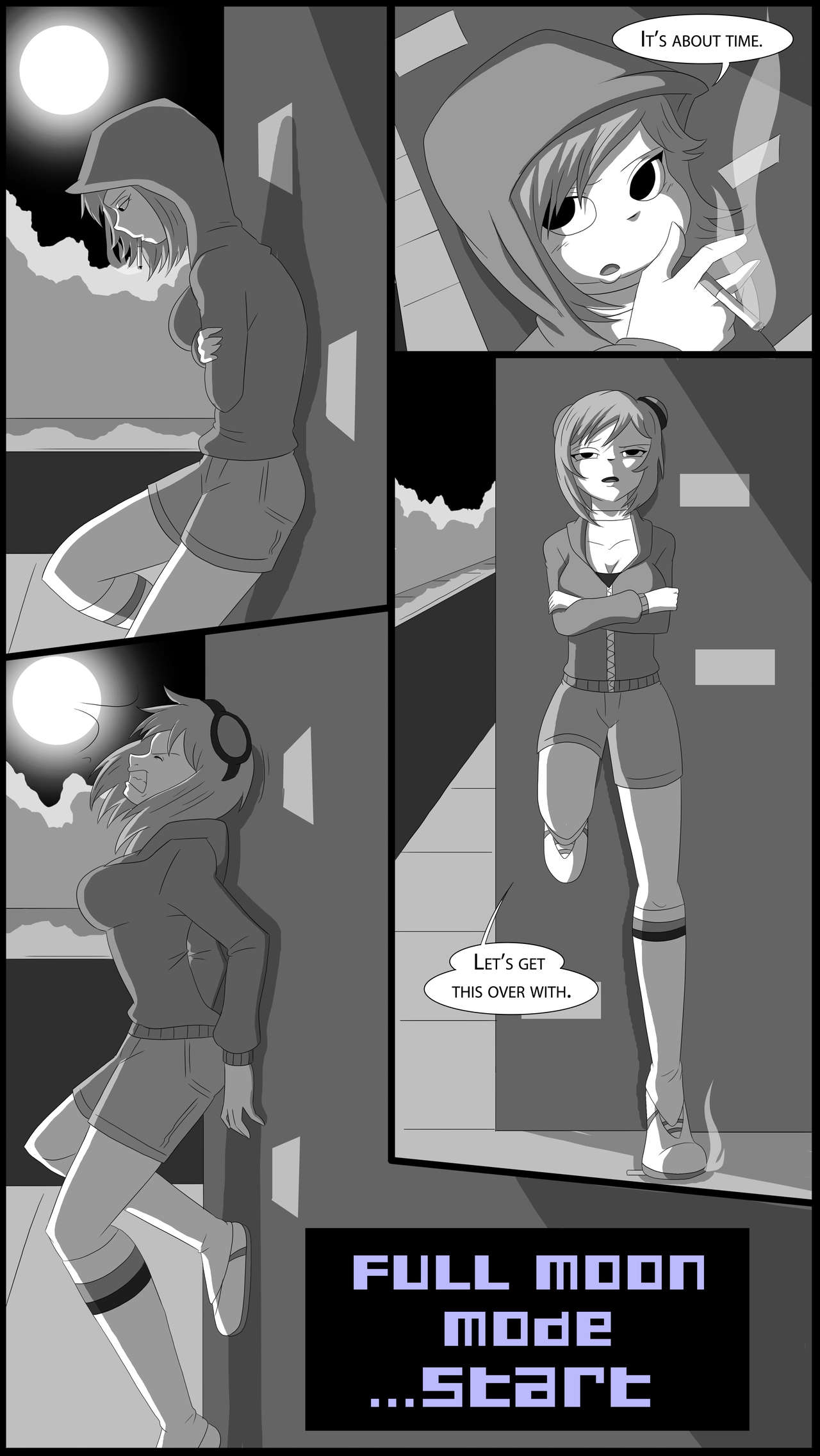 Ramona Flowers VS Full Moon page 1 full