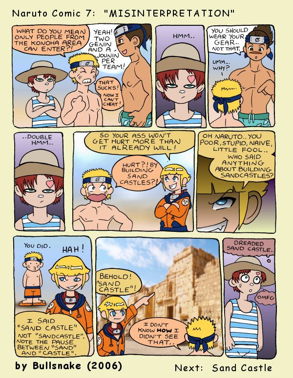 Bullsnake's Naruto Comic page 7 full