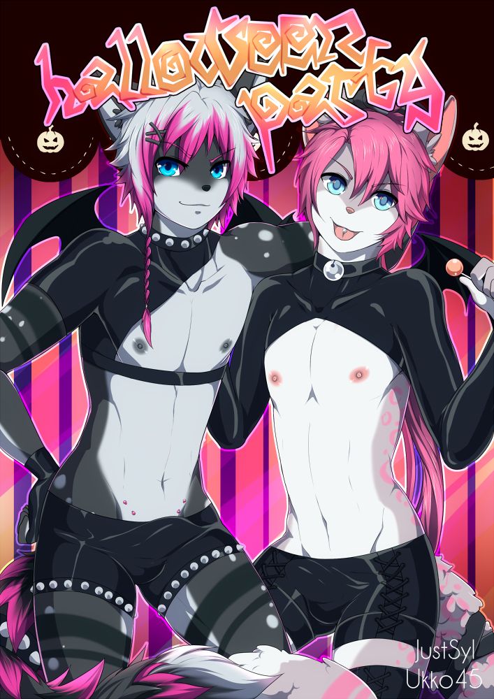 JustSyl - Halloween party page 1 full