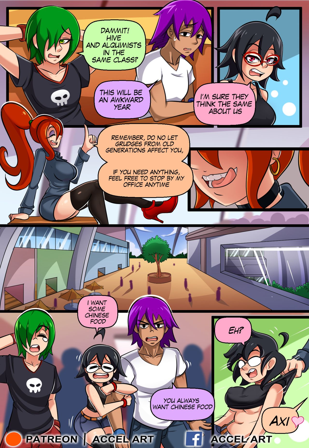 Axi Stories 2 - Back to School page 10 full