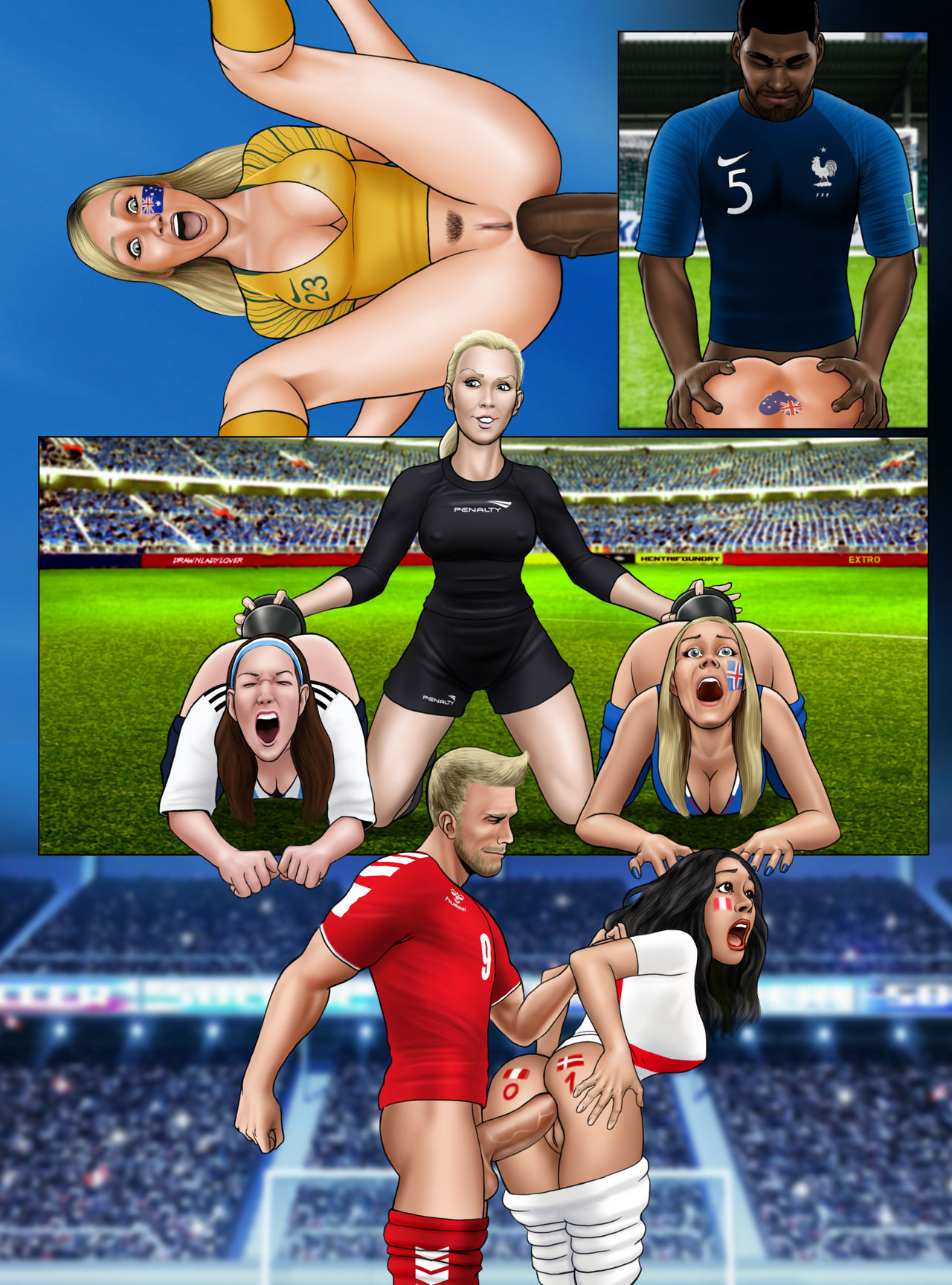 FIFA World Cup Russia 2018 - Soccer Hentai - Page 7 - IMHentai