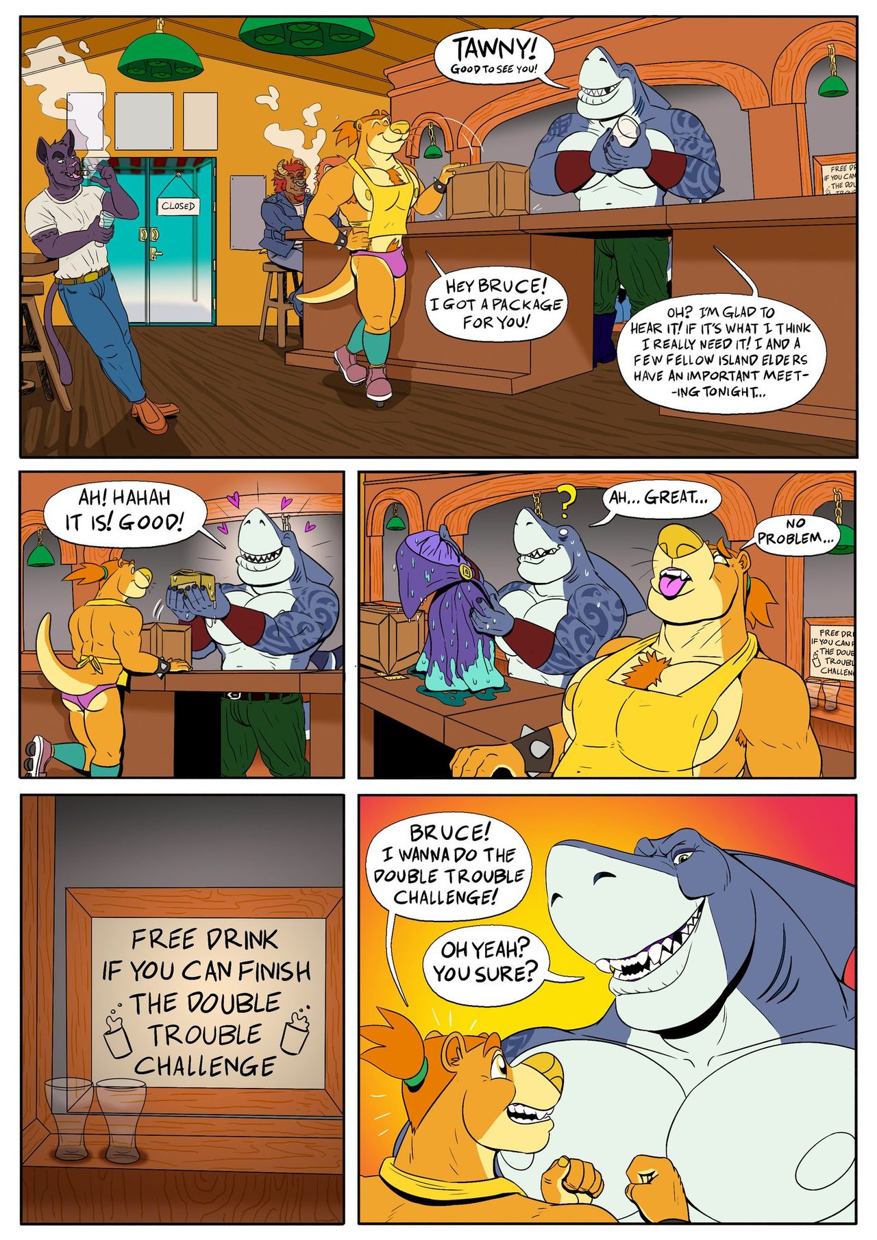 Tawny Otters SHARK SHACK page 2 full